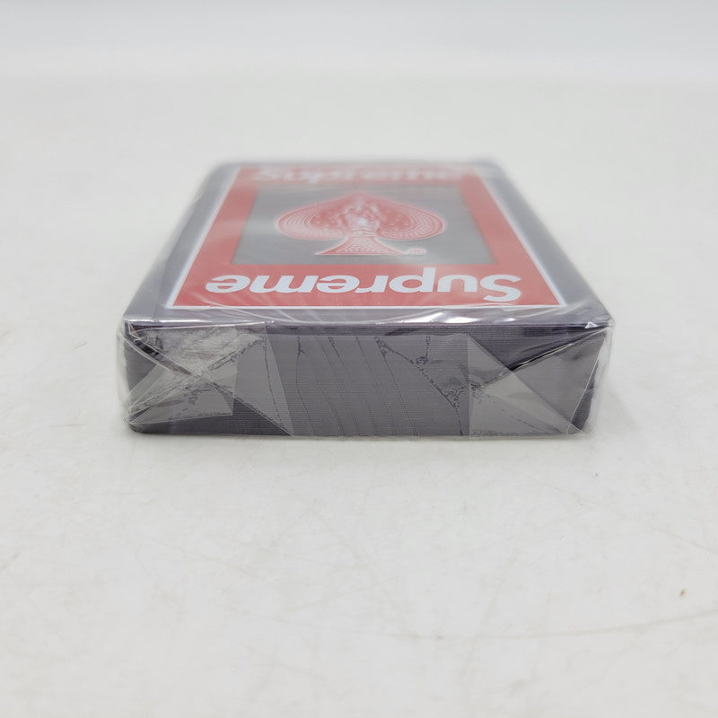 【中古美品】 SUPREME シュプリーム BICYCLER CLEAR PLAYING CARDS バイスクル クリア プレイング カード トランプ 208-260818-cs-14-izu カラー：レッド 万代Net店