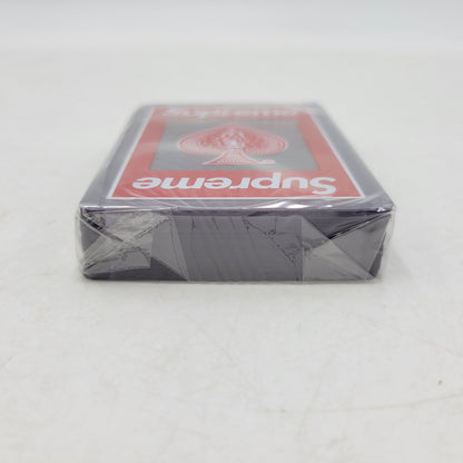 【中古美品】 SUPREME シュプリーム BICYCLER CLEAR PLAYING CARDS バイスクル クリア プレイング カード トランプ 208-260818-cs-14-izu カラー：レッド 万代Net店