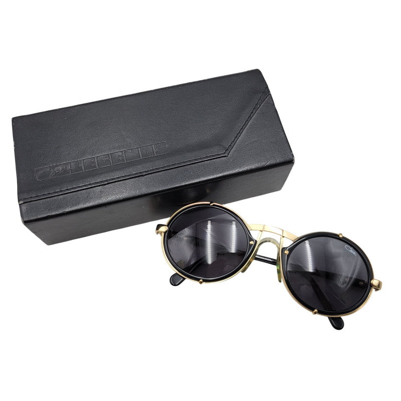 【中古品】【メンズ/レディース】 CAZAL カザール METAL FRAME SUNGLASSES カザール MOD644 メタルフレーム サングラス 203-260817-as-10-izu サイズ：53□12 カラー：ブラック×ゴールド 万代Net店