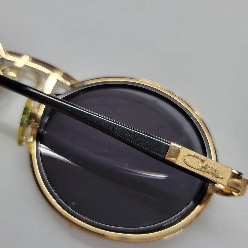 【中古品】【メンズ/レディース】 CAZAL カザール METAL FRAME SUNGLASSES カザール MOD644 メタルフレーム サングラス 203-260817-as-10-izu サイズ：53□12 カラー：ブラック×ゴールド 万代Net店
