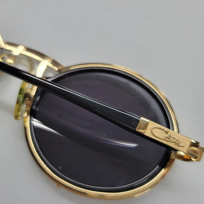 【中古品】【メンズ/レディース】 CAZAL カザール METAL FRAME SUNGLASSES カザール MOD644 メタルフレーム サングラス 203-260817-as-10-izu サイズ：53□12 カラー：ブラック×ゴールド 万代Net店