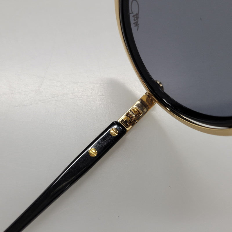 【中古品】【メンズ/レディース】 CAZAL カザール METAL FRAME SUNGLASSES カザール MOD644 メタルフレーム サングラス 203-260817-as-10-izu サイズ：53□12 カラー：ブラック×ゴールド 万代Net店