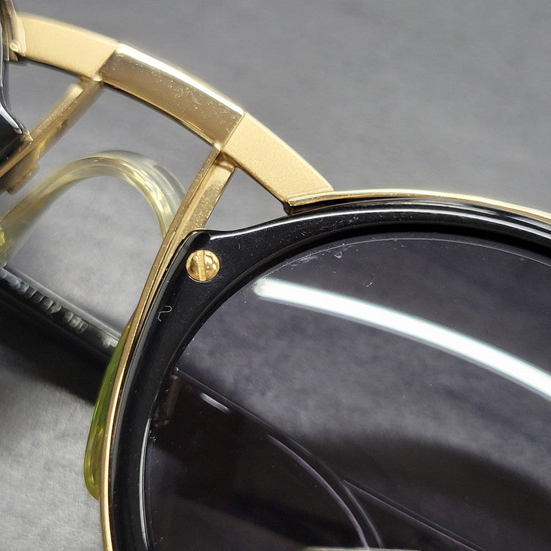 【中古品】【メンズ/レディース】 CAZAL カザール METAL FRAME SUNGLASSES カザール MOD644 メタルフレーム サングラス 203-260817-as-10-izu サイズ：53□12 カラー：ブラック×ゴールド 万代Net店