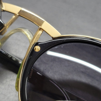 【中古品】【メンズ/レディース】 CAZAL カザール METAL FRAME SUNGLASSES カザール MOD644 メタルフレーム サングラス 203-260817-as-10-izu サイズ：53□12 カラー：ブラック×ゴールド 万代Net店