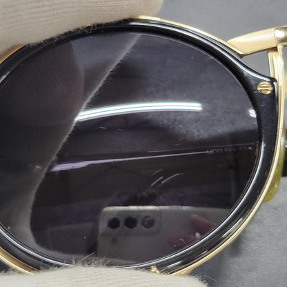 【中古品】【メンズ/レディース】 CAZAL カザール METAL FRAME SUNGLASSES カザール MOD644 メタルフレーム サングラス 203-260817-as-10-izu サイズ：53□12 カラー：ブラック×ゴールド 万代Net店