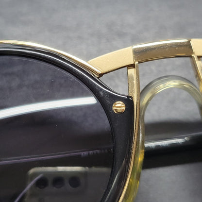 【中古品】【メンズ/レディース】 CAZAL カザール METAL FRAME SUNGLASSES カザール MOD644 メタルフレーム サングラス 203-260817-as-10-izu サイズ：53□12 カラー：ブラック×ゴールド 万代Net店