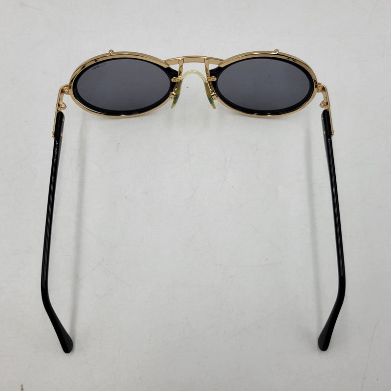 【中古品】【メンズ/レディース】 CAZAL カザール METAL FRAME SUNGLASSES カザール MOD644 メタルフレーム サングラス 203-260817-as-10-izu サイズ：53□12 カラー：ブラック×ゴールド 万代Net店