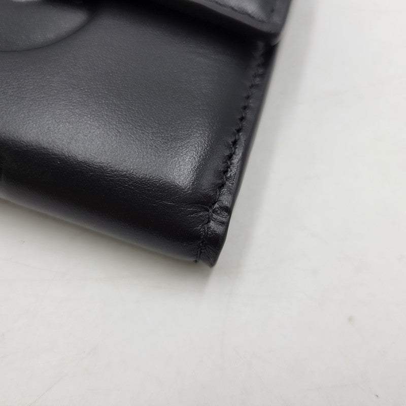 【中古品】【メンズ/レディース】 SUPREME シュプリーム LEATHER CHAIN WALLET レザー チェーン ウォレット 財布 三つ折り財布 200-260818-cs-15-izu カラー：ブラック 万代Net店