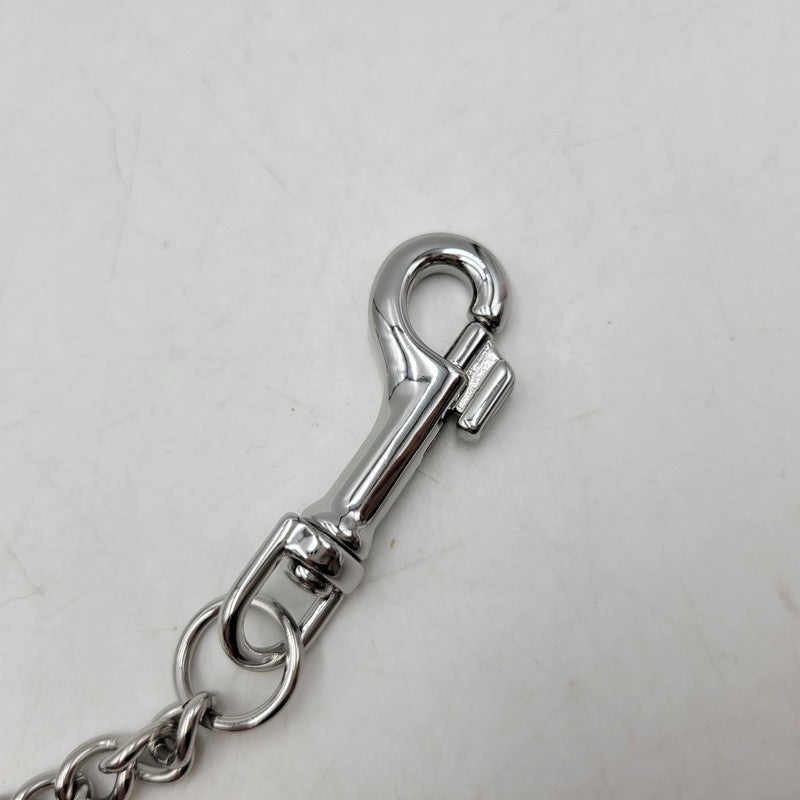 【中古品】【メンズ/レディース】 SUPREME シュプリーム LEATHER CHAIN WALLET レザー チェーン ウォレット 財布 三つ折り財布 200-260818-cs-15-izu カラー：ブラック 万代Net店