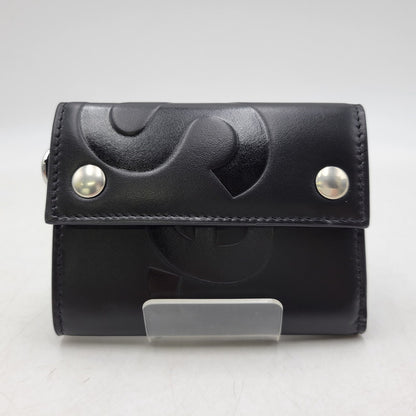 【中古品】【メンズ/レディース】 SUPREME シュプリーム LEATHER CHAIN WALLET レザー チェーン ウォレット 財布 三つ折り財布 200-260818-cs-15-izu カラー：ブラック 万代Net店