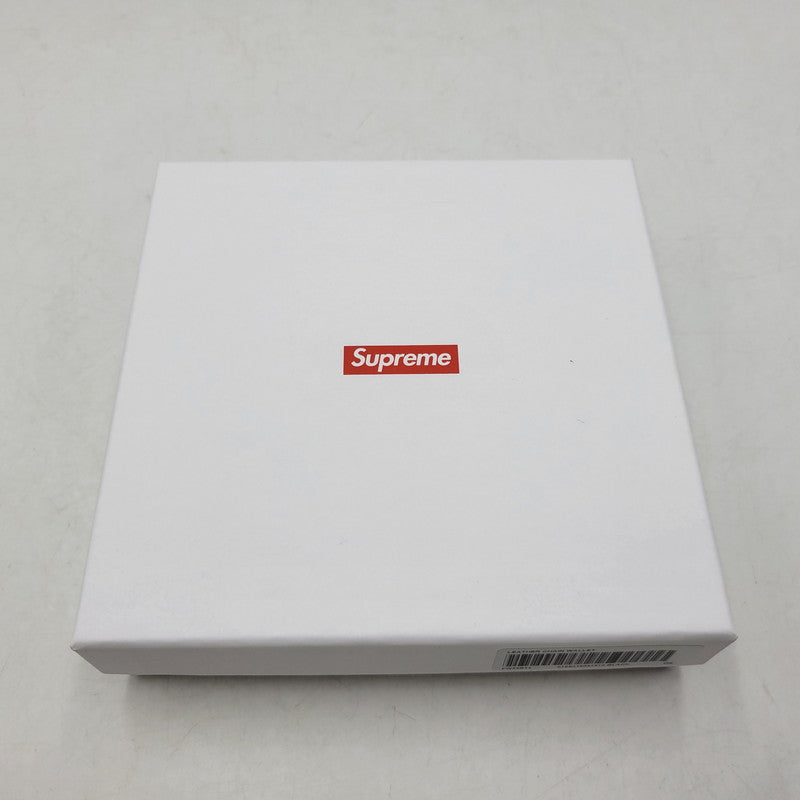 【中古品】【メンズ/レディース】 SUPREME シュプリーム LEATHER CHAIN WALLET レザー チェーン ウォレット 財布 三つ折り財布 200-260818-cs-15-izu カラー：ブラック 万代Net店