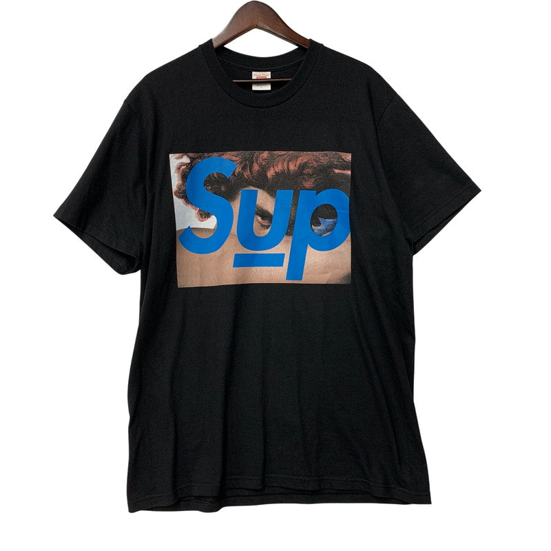 【中古品】【メンズ】 SUPREME シュプリーム×UNDERCOVER アンダーカバー 23SS FACE TEE フェイス Tシャツ トップス 半袖 149-260818-cs-03-izu サイズ：L カラー：ブラック 万代Net店