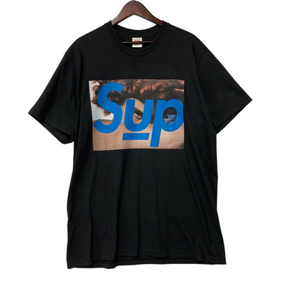 【中古品】【メンズ】 SUPREME シュプリーム×UNDERCOVER アンダーカバー 23SS FACE TEE フェイス Tシャツ トップス 半袖 149-260818-cs-03-izu サイズ：L カラー：ブラック 万代Net店
