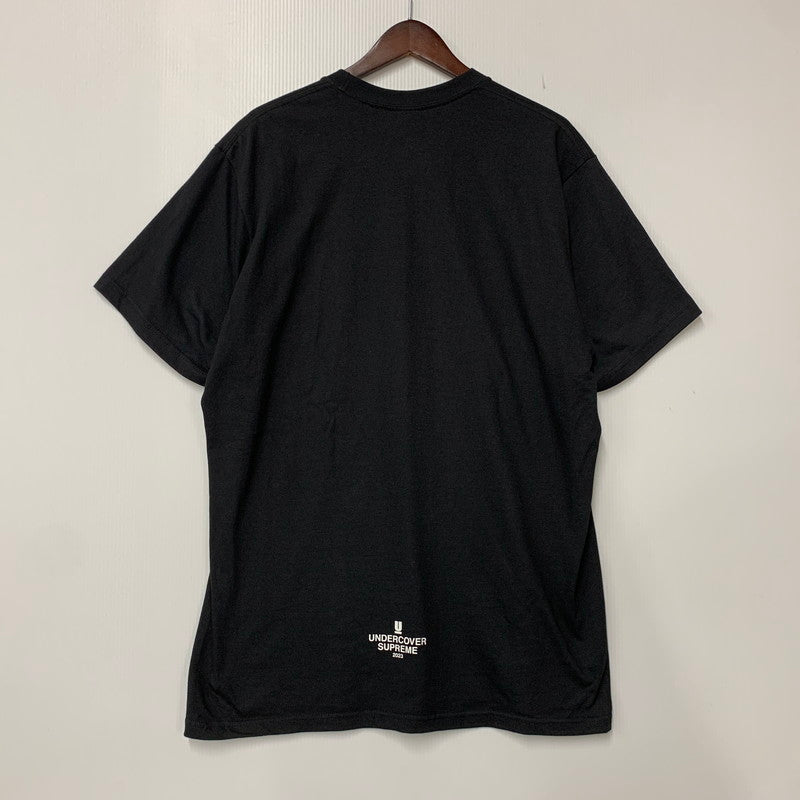 【中古品】【メンズ】 SUPREME シュプリーム×UNDERCOVER アンダーカバー 23SS FACE TEE フェイス Tシャツ トップス 半袖 149-260818-cs-03-izu サイズ：L カラー：ブラック 万代Net店