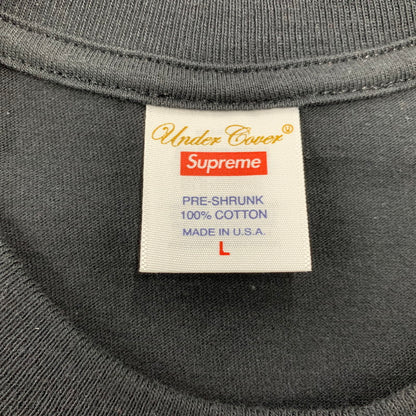 【中古品】【メンズ】 SUPREME シュプリーム×UNDERCOVER アンダーカバー 23SS FACE TEE フェイス Tシャツ トップス 半袖 149-260818-cs-03-izu サイズ：L カラー：ブラック 万代Net店