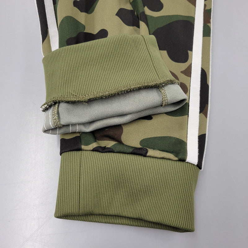 【中古品】【メンズ】 A BATHING APE アベイシングエイプ × ADIDAS アディダス BAPE TRACK PANTS DP0187 トラックパンツ 153-260822-as-03-izu サイズ：L カラー：マルチカラー 万代Net店