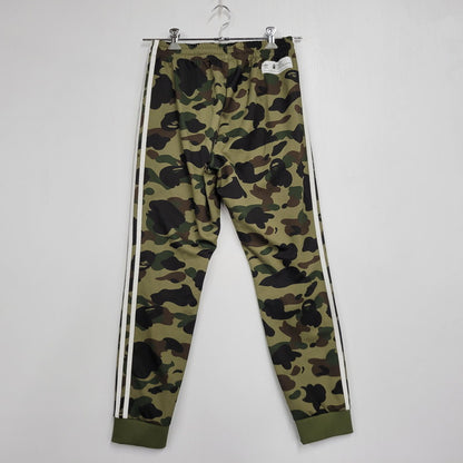 【中古品】【メンズ】 A BATHING APE アベイシングエイプ × ADIDAS アディダス BAPE TRACK PANTS DP0187 トラックパンツ 153-260822-as-03-izu サイズ：L カラー：マルチカラー 万代Net店