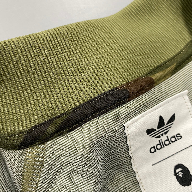 【中古品】【メンズ】 A BATHING APE アベイシングエイプ×ADIDAS アディダス DP0183 BAPE TRACK TOP ベイプ トラック トップ 長袖 142-260821-cs-12-izu サイズ：O カラー：マルチ 万代Net店