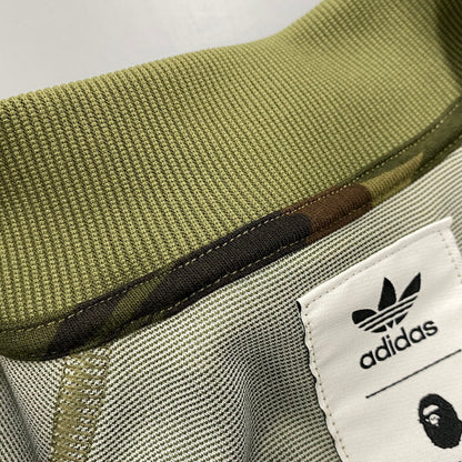【中古品】【メンズ】 A BATHING APE アベイシングエイプ×ADIDAS アディダス DP0183 BAPE TRACK TOP ベイプ トラック トップ 長袖 142-260821-cs-12-izu サイズ：O カラー：マルチ 万代Net店