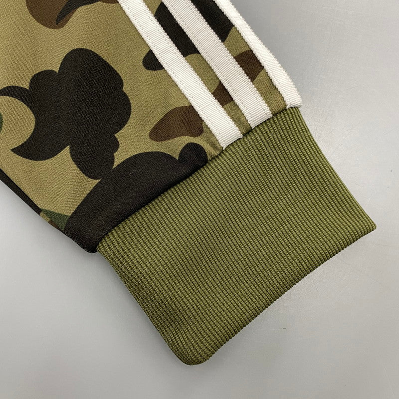 【中古品】【メンズ】 A BATHING APE アベイシングエイプ×ADIDAS アディダス DP0183 BAPE TRACK TOP ベイプ トラック トップ 長袖 142-260821-cs-12-izu サイズ：O カラー：マルチ 万代Net店
