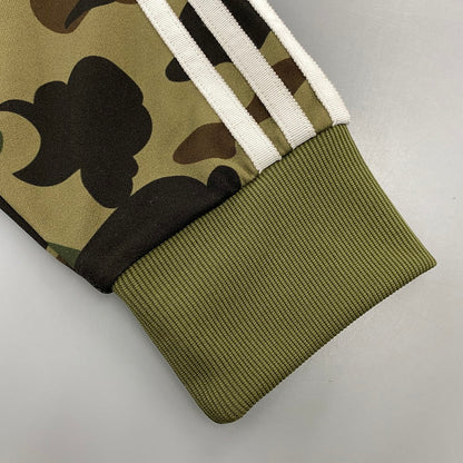 【中古品】【メンズ】 A BATHING APE アベイシングエイプ×ADIDAS アディダス DP0183 BAPE TRACK TOP ベイプ トラック トップ 長袖 142-260821-cs-12-izu サイズ：O カラー：マルチ 万代Net店