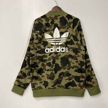【中古品】【メンズ】 A BATHING APE アベイシングエイプ×ADIDAS アディダス DP0183 BAPE TRACK TOP ベイプ トラック トップ 長袖 142-260821-cs-12-izu サイズ：O カラー：マルチ 万代Net店