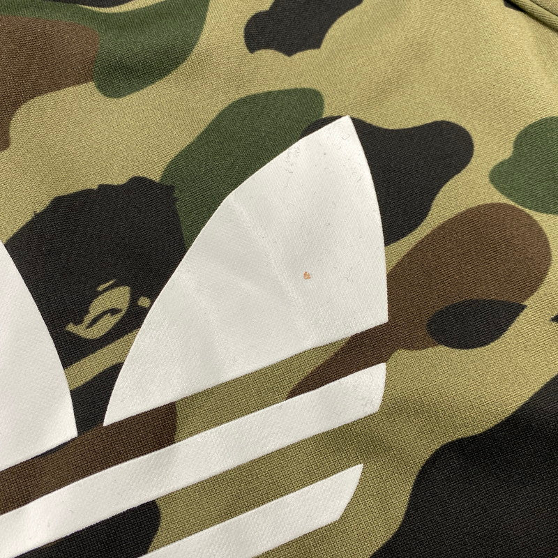 【中古品】【メンズ】 A BATHING APE アベイシングエイプ×ADIDAS アディダス DP0183 BAPE TRACK TOP ベイプ トラック トップ 長袖 142-260821-cs-12-izu サイズ：O カラー：マルチ 万代Net店