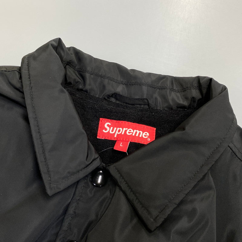【中古品】【メンズ】 Supreme シュプリーム ARABIC LOGO COACHES JACKET アラビック ロゴ コーチジャケット 149-260820-as-03-izu サイズ：L カラー：ブラック 万代Net店