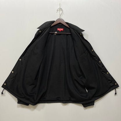 【中古品】【メンズ】 Supreme シュプリーム ARABIC LOGO COACHES JACKET アラビック ロゴ コーチジャケット 149-260820-as-03-izu サイズ：L カラー：ブラック 万代Net店