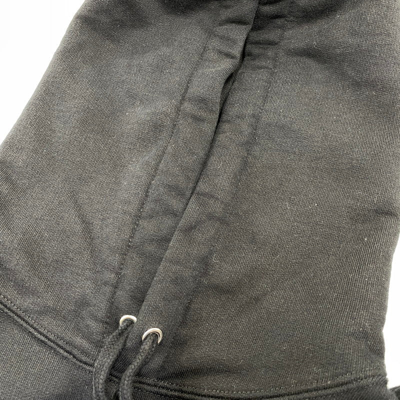 【中古品】【メンズ】 Supreme シュプリーム × COMME DES GARCONS SHIRT コムデギャルソンシャツ SPLIT BOX LOGO HOODED SWEATSHIRT ロゴ パーカー 149-260820-as-04-izu サイズ：L カラー：ブラック 万代Net店