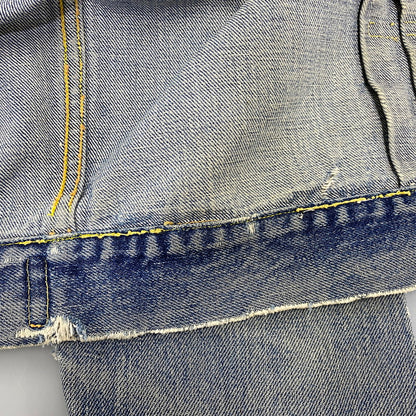 【現状渡し品】【メンズ】 LEVI'S リーバイス 507XX 刻印無し 紙パッチ 両面タブ BIG E 均等 V 2ND DENIM JACKET デニム ジャケット アウター 146-260820-kh-01-izu カラー：インディゴ 万代Net店