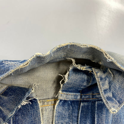 【現状渡し品】【メンズ】 LEVI'S リーバイス 507XX 刻印無し 紙パッチ 両面タブ BIG E 均等 V 2ND DENIM JACKET デニム ジャケット アウター 146-260820-kh-01-izu カラー：インディゴ 万代Net店