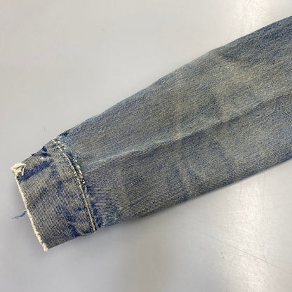 【現状渡し品】【メンズ】 LEVI'S リーバイス 507XX 刻印無し 紙パッチ 両面タブ BIG E 均等 V 2ND DENIM JACKET デニム ジャケット アウター 146-260820-kh-01-izu カラー：インディゴ 万代Net店