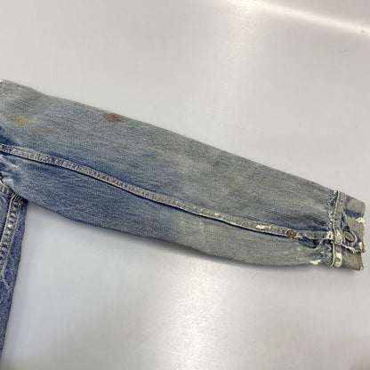 【現状渡し品】【メンズ】 LEVI'S リーバイス 507XX 刻印無し 紙パッチ 両面タブ BIG E 均等 V 2ND DENIM JACKET デニム ジャケット アウター 146-260820-kh-01-izu カラー：インディゴ 万代Net店