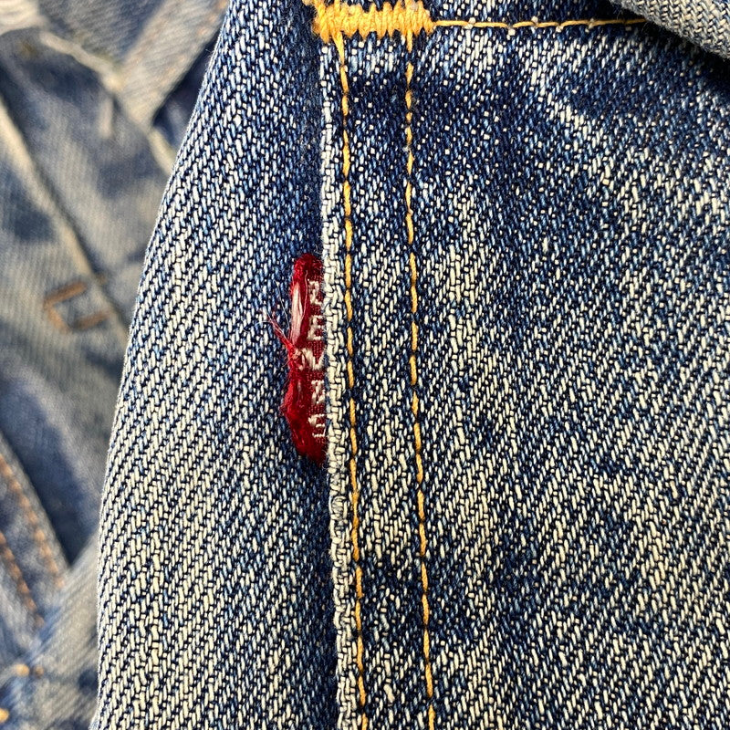 【現状渡し品】【メンズ】 LEVI'S リーバイス 507XX 刻印無し 紙パッチ 両面タブ BIG E 均等 V 2ND DENIM JACKET デニム ジャケット アウター 146-260820-kh-01-izu カラー：インディゴ 万代Net店
