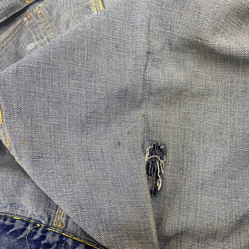 【現状渡し品】【メンズ】 LEVI'S リーバイス 507XX 刻印無し 紙パッチ 両面タブ BIG E 均等 V 2ND DENIM JACKET デニム ジャケット アウター 146-260820-kh-01-izu カラー：インディゴ 万代Net店