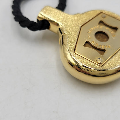 【中古品】【メンズ/レディース】 VINTAGE HERMES ヴィンテージ エルメス PERFUME BOTTLE NECKLACE パフューム ボトル ネックレス アクセサリー 182-260818-cs-18-izu カラー：ゴールド×レッド×ブラック 万代Net店