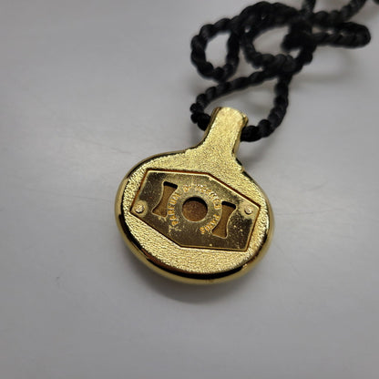 【中古品】【メンズ/レディース】 VINTAGE HERMES ヴィンテージ エルメス PERFUME BOTTLE NECKLACE パフューム ボトル ネックレス アクセサリー 182-260818-cs-18-izu カラー：ゴールド×レッド×ブラック 万代Net店
