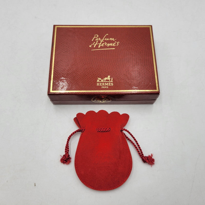 【中古品】【メンズ/レディース】 VINTAGE HERMES ヴィンテージ エルメス PERFUME BOTTLE NECKLACE パフューム ボトル ネックレス アクセサリー 182-260818-cs-18-izu カラー：ゴールド×レッド×ブラック 万代Net店