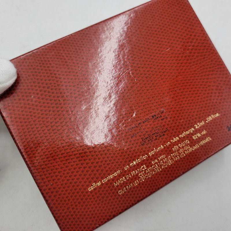 【中古品】【メンズ/レディース】 VINTAGE HERMES ヴィンテージ エルメス PERFUME BOTTLE NECKLACE パフューム ボトル ネックレス アクセサリー 182-260818-cs-18-izu カラー：ゴールド×レッド×ブラック 万代Net店