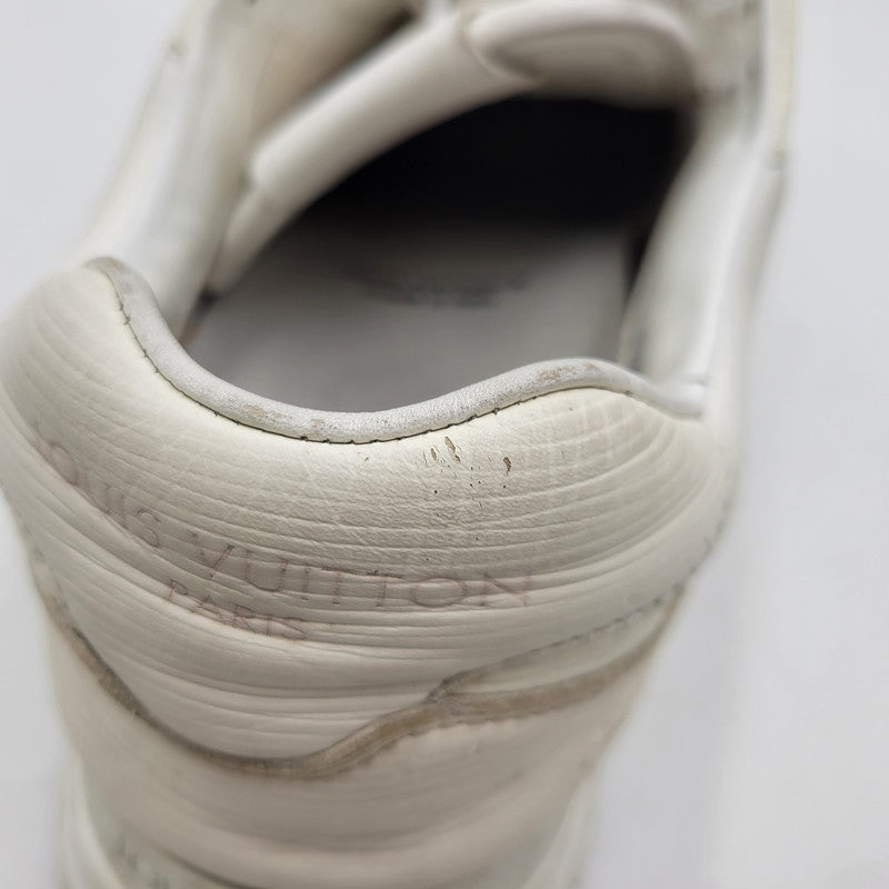 【現状渡し品】【メンズ】 LOUIS VUITTON ルイ・ヴィトン ランアウェイライン スニーカー 靴 179-260817-as-16-izu カラー：ホワイト 万代Net店