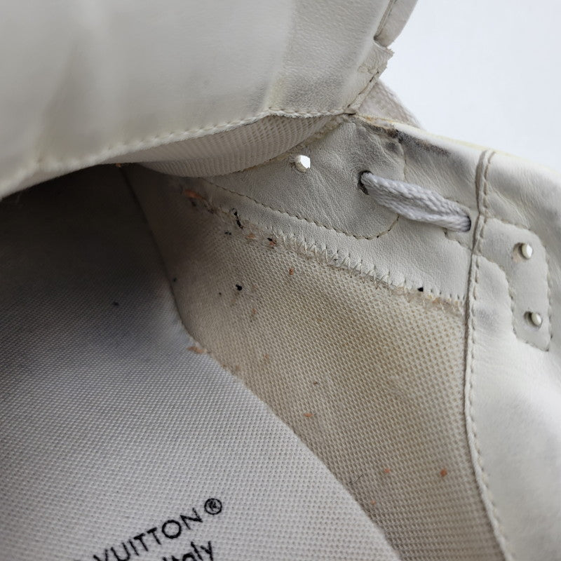 【現状渡し品】【メンズ】 LOUIS VUITTON ルイ・ヴィトン ランアウェイライン スニーカー 靴 179-260817-as-16-izu カラー：ホワイト 万代Net店