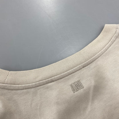 【中古品】【メンズ】 AMI PARIS アミパリス UTS025.726 AMI DE COEUR T-SHIRT アミ ドゥ クール Tシャツ トップス 半袖 141-260821-cs-10-izu サイズ：XXL カラー：ベージュ 万代Net店