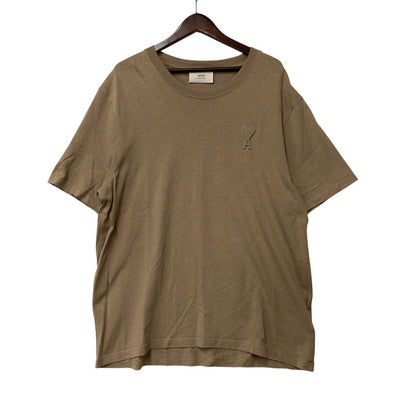 【中古品】【メンズ】 AMI PARIS アミパリス UTS025.726 AMI DE COEUR T-SHIRT アミ ドゥ クール Tシャツ トップス 半袖 141-260821-cs-09-izu サイズ：XXL カラー：ブラウン 万代Net店