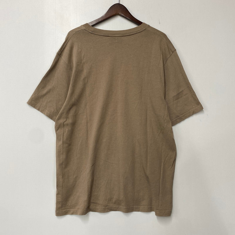 【中古品】【メンズ】 AMI PARIS アミパリス UTS025.726 AMI DE COEUR T-SHIRT アミ ドゥ クール Tシャツ トップス 半袖 141-260821-cs-09-izu サイズ：XXL カラー：ブラウン 万代Net店