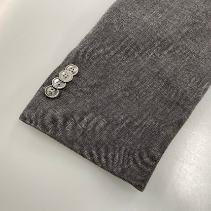 【中古品】【メンズ】 HUGO BOSS ヒューゴボス TAILORED SET UP テーラード セットアップ 141-260821-cs-14-izu サイズ：上50/下48 カラー：グレー系 万代Net店