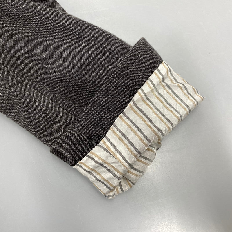 【中古品】【メンズ】 HUGO BOSS ヒューゴボス TAILORED SET UP テーラード セットアップ 141-260821-cs-14-izu サイズ：上50/下48 カラー：グレー系 万代Net店