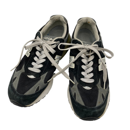 【現状渡し品】【メンズ/レディース】 NEW BALANCE ニューバランス USA製 MR993BK スニーカー 靴 162-260829-kh-09-izu サイズ：26 カラー：ブラック×グレー 万代Net店