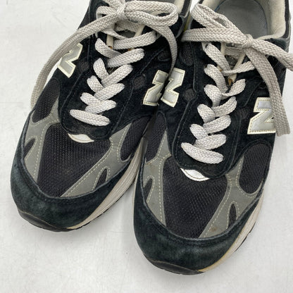 【現状渡し品】【メンズ/レディース】 NEW BALANCE ニューバランス USA製 MR993BK スニーカー 靴 162-260829-kh-09-izu サイズ：26 カラー：ブラック×グレー 万代Net店