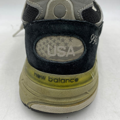 【現状渡し品】【メンズ/レディース】 NEW BALANCE ニューバランス USA製 MR993BK スニーカー 靴 162-260829-kh-09-izu サイズ：26 カラー：ブラック×グレー 万代Net店